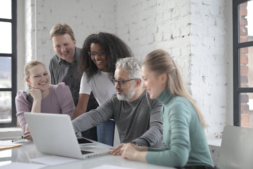 SocialSellinator's team brainstorming creative social media post ideas
